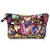 Serie de Graffiti Art Abstracto Transfronterizo Bolsa de Cosméticos Almacenamiento de Mano Bolsa de Lavar Perezosa Portátil para Viaje