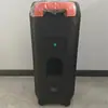 Fábrica de Origem Outdoor Duplo 8 polegadas Bluetooth Carrinho Venda Quente Transfronteiriça Festa K Song Subwoofer Alto-falante com Microfone Duplo