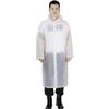 Impermeable Portátil para Senderismo al Aire Libre, Material Eva Engrosado, Poncho de Lluvia con Capucha de Una Pieza, No Desechable, a Prueba de Tormentas