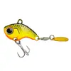Cebo Artificial Little Cyclone Vib Señuelo Duro Spinnerbait para Pesca en Agua Dulce y Marina, Lanzamiento a Larga Distancia para Lubina y Trucha Marina