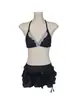 Traje de Baño Nuevo de Tres Piezas 2026 para Mujer, Cubre Vientre, Adelgazante, Vacaciones en la Playa, Ropa de Baño para Aguas Termales [Dropshipping]