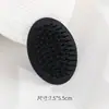 Peine de goma elástica multiespecificación, lindo peine de cojín de aire de macarrón, peine de masaje ovalado para el cabello, peine de goma directo del fabricante
