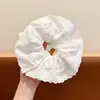 Goma para el pelo con estampado estilo Academia Melard para mujer, scrunchie de satén con malla de estampado de leopardo vintage, banda elástica de alta elasticidad y duradera