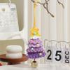 Suministro Transfronterizo de Colgantes Navideños de Peluche, Adornos Navideños de Árbol de Navidad Tejidos a Crochet con Lana, Colgantes para Coche de Decoración Navideña