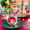 Producto con derechos de autor impresión Navidad Paleta decoración de pastel mesa de postres Taza Bobo cubierta pegatina palo para pastel