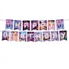 Nueva Chicas Cazadoras Grupo de Chicas Tema Bandera de Cumpleaños Inserto Espiral para Pastel Tela de Fondo Set de Globos Decoración para Fiesta de Niñas