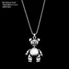 Collar de muñeca kaws de Plaza Sésamo para hombre marca de moda ins japonesa cadena de suéter hip hop pareja disco hip hop colgante mujer