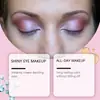 Zephoco Color Perla Líquido Sombra de Ojos Color Perla Líquido Maquillaje que No se Borra Brillo Fiesta Maquillaje de Juego