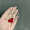 Pendientes Frescos y Compactos de Estilo Coreano, Versátiles para el Trayecto Diario, Pendientes de Lujo Ligero Calientes de Celebridades de Internet, Románticos y Elegantes de Estilo Francés
