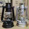 276 Lámpara de Queroseno Vintage Camping Tienda al Aire Libre Lámpara de Aceite Retro Nostálgica Ambiente Campamento Portátil