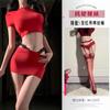 Lingerie Sexy Saia Quadril Bolsa Sexy Vestido Novo Tentação Noturna Livre Secretária OL Brincando Feminina