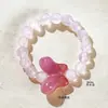 Anillo de Mariposa con Perlas de Gelatina de Lichi If You Bloom - Anillo de Mujer de Gama Alta de Nicho para Uso Diario en Estilo Antiguo