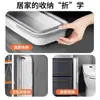 Cubo Rectangular Plano Plegable para Mopa para Uso Doméstico, Cubo para Lavar Mopa, Cubo Exprimidor de Agua, Cubo Individual para Lavado de Autos, Cubeta para Mopa
