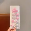 Lindo y Fresco Set de Pinzas para el Cabello para Niñas Estilo Océano Concha Estrella Perla Pasador Niñas Accesorios para el Cabello de Princesa Venta al por Mayor