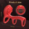 Anillo de Bloqueo de Semen Portátil Controlado por App para Hombres, Anillo Vibratorio Compartido para Hombres y Mujeres, Anillo Retardante de Doble Propósito, Producto Sexual para Adultos