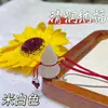 Novo Pingente de Gourd Olho de Gato Translúcido de Gelo Estilo Chinês Fu Lu Corrente para Clavícula Novo Estilo Chinês Pingente Pequeno Versátil Multicolor