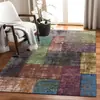 Alfombra Lavable Imitación Cachemir Persa Transfronteriza, Alfombrilla Lavable para Mesita de Noche de Dormitorio, Alfombra para Sala de Estar Doméstica Resistente a Manchas y al Desgaste
