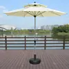 Sombrilla de Exterior, Sombrilla de Poste Recto, Sombrilla de Columna Central, Sombrilla para Patio Exterior, Sombrilla de Playa para Ocio, Sombrilla de Jardín, Sombrilla Impermeable
