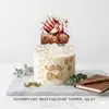 Suministro Exclusivo Transfronterizo para el Día del Padre Decoraciones Acrílicas para Pasteles con Impresión a Color Te Quiero Papá Cake Toppers, Venta al Por Mayor y Hechos a Medida por el Fabricante