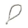 Estilo Ins Coreano Joia de Mão Simples e de Alto Padrão Prata Esterlina S925 Contas Planas Coração Emendado Pulseira Estilo Elegante de Empilhar