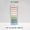 Abas Coloridas para Índice Notas Adesivas Série com Verso Transparente Adesivo Forte Impermeável PET Adesivos de Índice para Marcar Perguntas Erradas Atacado