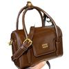 Bolsa Bolsa Bolsa Feminina Outono 2024 High-end Moda Textura Ombro Crossbody Pequena Bolsa Quadrada