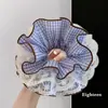 [Hecho a medida] Scrunchie de encaje dulce estilo coreano, nueva colección 2026, coletero de alta gama y elegante para moños y coletas