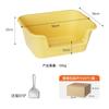 Caja de arena para gatos, semicerrada, antisalpicaduras, inodoro para gatos, abierta, gigante, de gran tamaño, fabricantes al por mayor