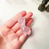 Pedra Bruta de Cristal Natural Polida Multimaterial Escultura de Veado de Cristal Decoração de Mesa Ornamento Venda Quente Transfronteiriça Atacado