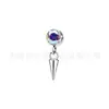 Aretes de Titanio F136 con Punta de Diamante Colgante Cónico Studs Bisel con Circonita Cúbica Aretes para Hélice Auricular Studs para Labio Joyería para Piercing de Titanio G23