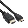 Hdmi a mini hdmi HD transmisión de datos SLR acero recubierto de cobre edición 1.4 a-c cable de cámara