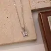 Lele Joias Formato Borboleta com Diamante Pequena Fofa Moda Ol Temperamento Corrente de Clavícula Doce e Fofa para o Trabalho