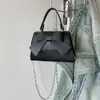 Bolsa pequena quadrada estilo Chanel, bolsa feminina de nicho versão coreana, laço, bolsa de ombro e transversal de alta qualidade e fashion, bolsa infantil da moda