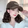 Boné de Baseball Estilo Coreano de Lã Sintética para Mulheres, Quente de Inverno, Bordado de Letras, Boné de Bico de Pato, Boné de Pelúcia da Moda com Bico de Pato