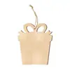 Adornos navideños creativos manualidades de madera DIY accesorios hechos a mano para árbol de Navidad accesorios de decoración del hogar estilo americano