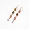 Juego de Collar y Pulsera de Perlas de Agua Dulce Zhuji para Mujer Casual y de Alta Gama con Cuentas Cadena Clavícula Cadena para Suéter de Otoño e Invierno Más Fácil de Combinar