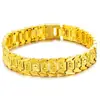Joyería Sencilla y Elegante que Conserva el Color, Cadena de Reloj Floral Chapada en Oro de Latón para Mujer, Versión Coreana Transfronteriza, Joyería de Oro Europea al por Mayor