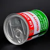 Fabricantes de Zhengzhou fornecem latas redondas de folha de flandres seladas por solda embalagens metálicas latas de leite em pó