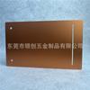 Procesamiento CNC Panel de Aluminio de 2-10 mm Chorro de Arena Oxidación Asimétrico Panel de Aluminio 6061 Procesamiento de Lotes Pequeños