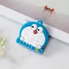Adornos de goma blanda de PVC llavero de doble cara caricatura tridimensional regalo recuerdo funda protectora para llaves de doble cara