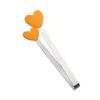 Pinça de Gelo de Silicone Grau Alimentício Lanches de Escritório Doces Sobremesas Bolo Pinças de Comida Não Mancham Clipes de Comida