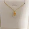Collar Bolsa de la Fortuna de Calcedonia Blanca Viva para Mujer Moda Entrada Estilo de Lujo Colgante de Jade Blanco Diseño de Nicho Acero de Titanio Clavícula