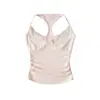 2026 Top Sexy de Verano para Mujer, Estilo Nuevo, Escote en V, Ajuste Ceñido, Versátil, con Adorno de Encaje, Camisola de Puro Deseo