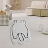 Alfombra moderna y sencilla con diseño de dibujos animados, ideal para habitación infantil, dormitorio, mesita de noche y sala de estar.