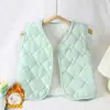 Novo Colete Quente Infantil, Colete Base Espessado com Forro de Fleece para o Inverno, Essencial para Uniforme Escolar de Estudante, Colete para Bebês e Crianças Pequenas