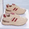 Tênis Dad Shoes Feminino Outono 2025 Novos Sapatos Respiráveis Versátil Versão Coreana Tênis com Solado Grosso que Aumenta a Altura Sapatos Casuais Tendência