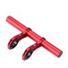 Portaequipajes de extensión para bicicletas, portaequipajes multifuncional con lámpara, medidor de código, soporte de aleación de aluminio para bicicletas, equipo de conducción