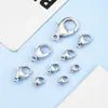 Acero Inoxidable de Oro de 18K Cierre de Pinza de Langosta Cadena de Cola de Collar DIY Hecho a Mano Conector de Pulsera Accesorios de Joyería de Acero de Titanio de Moda
