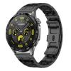 Para Huawei Watch 4pro Pulseira de Aço GT3 Pro Banda de Aço Modificada de Corrente Dupla 22mm Huawei Smart Watch Band