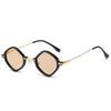 Nuevas Gafas de Sol Punk Hip-Hop Marco Pequeño Personalidad Transfronterizo Superventas Modernas Unisex Gafas de Sol para Motocicleta 8049